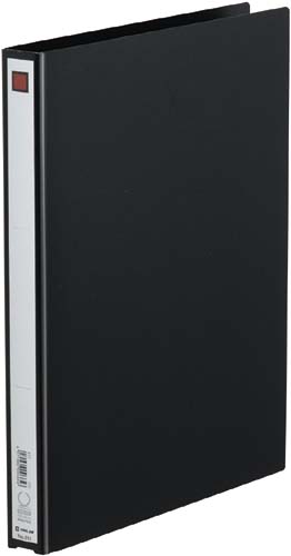 リングファイル　エコノミーＡ４Ｓ　黒×１０画像