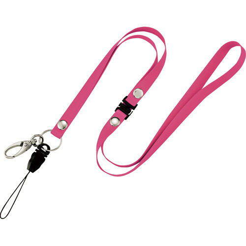 消毒できるｽﾄﾗｯﾌﾟ 幅10mm×90cm 桃 1本画像