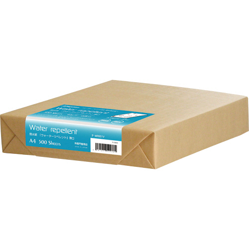 撥水紙 ｳｫｰﾀｰﾘﾍﾟﾚﾝﾄ A4 薄口 64g 徳用 1冊(500枚)画像