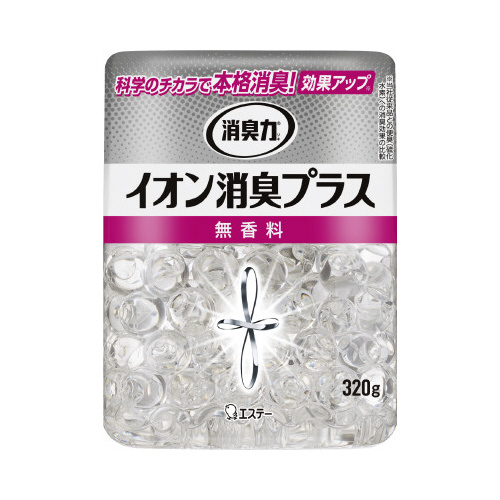 消臭力クリアビーズイオン消臭プラス　本体３２０ｇ画像