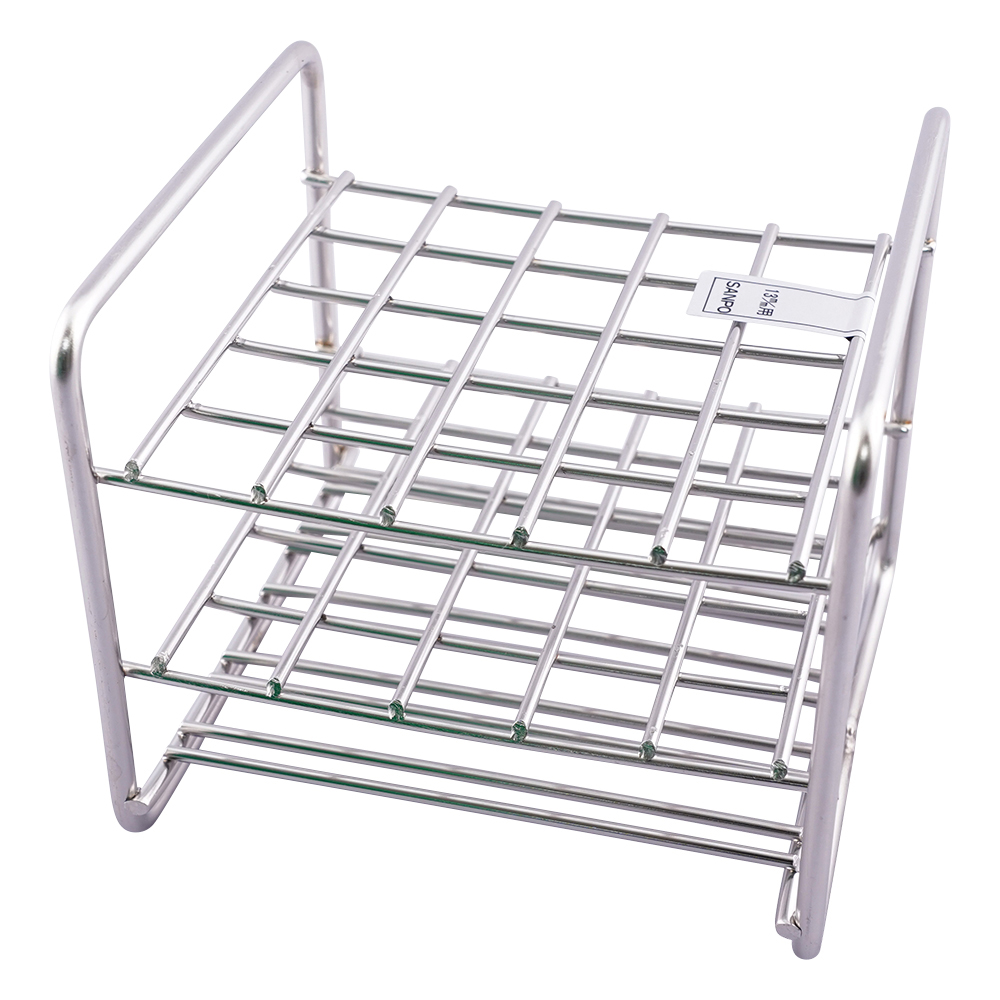 ステンレス試験管立　配列：5×5　サイズ：□15mm画像