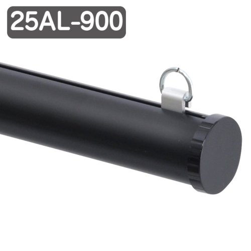 売場備品 メディアホルダーアルミ 25AL-900 ブラック 友屋画像