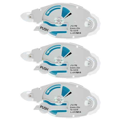 ノリノプロしっかり　詰替用カートリッジ３Ｐ×３画像