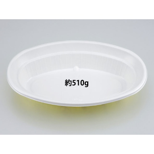 シーピー化成 カレー容器 BF-214 カントリー 本体 発泡画像