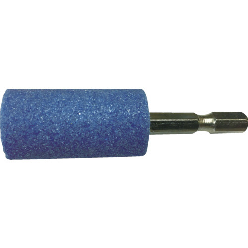 RELIEF 六角軸 軸付砥石 ｽﾃﾝﾚｽ用(WA) 円筒型 φ20×38mm 1個画像