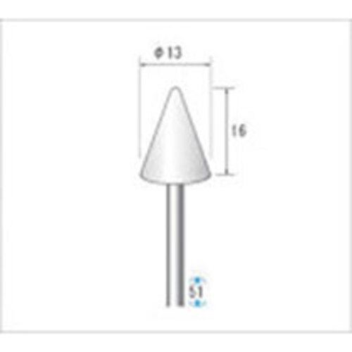 軸付砥石 1ﾊﾟｯｸ(10本)画像