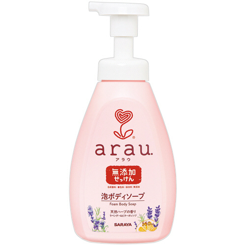 ｱﾗｳ.泡ﾎﾞﾃﾞｨｿｰﾌﾟ 本体 550mL 1本画像