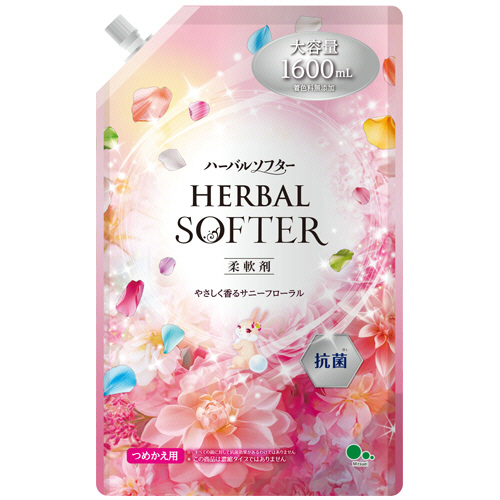 ﾊｰﾊﾞﾙｿﾌﾀｰ 抗菌剤配合 つめかえ用 1600mL 1個画像