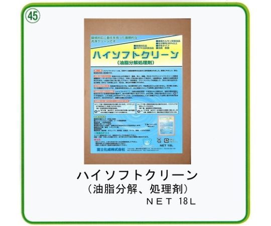 生分解性97％の界面活性4品目配合　ハイソフトクリーン