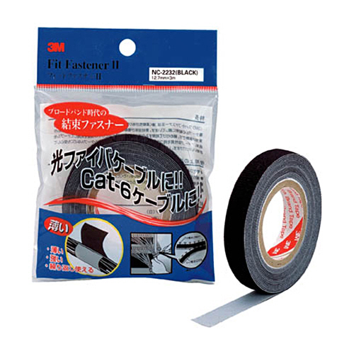 ｹｰﾌﾞﾙ結束用ﾌｧｽﾅｰ ﾌｨｯﾄﾌｧｽﾅｰII 12.7mm×3m 1巻画像