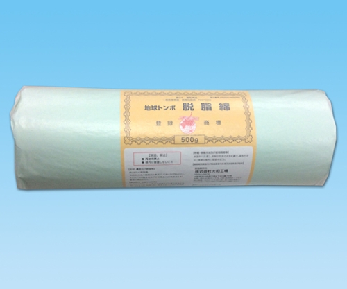 地球トンボ　脱脂綿　丸巻　５００ｇ