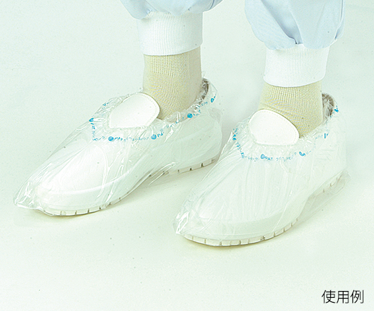 短靴用ポリエチレンシューズカバー　100枚入画像