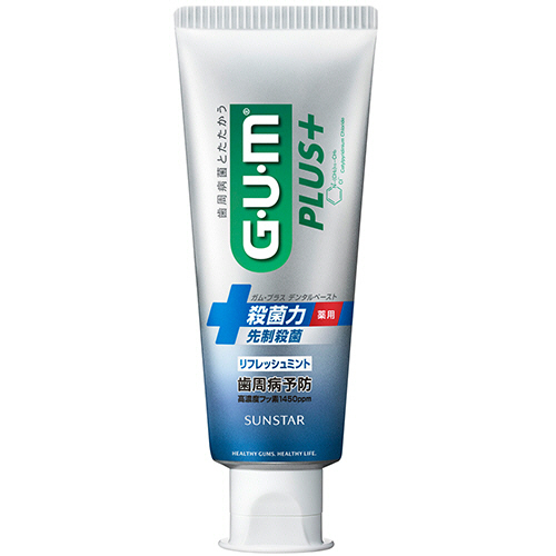 G･U･M(ｶﾞﾑ)･PLUS ﾃﾞﾝﾀﾙﾍﾟｰｽﾄ ﾘﾌﾚｯｼｭﾐﾝﾄ 120g 1本画像