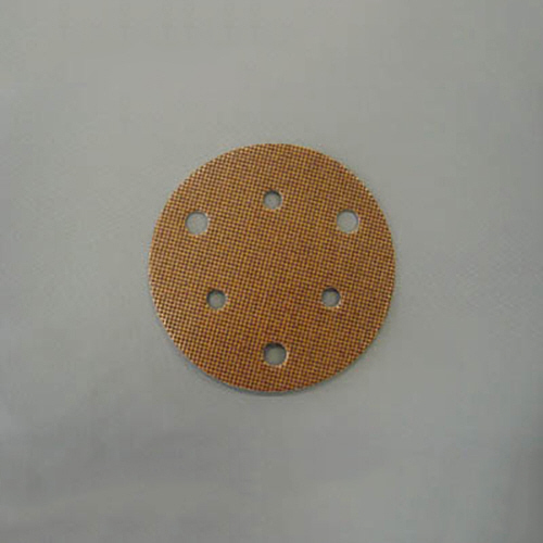 ｱｽﾄﾗﾏｼﾞｯｸﾃﾞｨｽｸ(吸塵式Wｱｸｼｮﾝｻﾝﾀﾞｰ用)(穴有) #120 茶色 1ﾊﾟｯｸ(5枚)画像