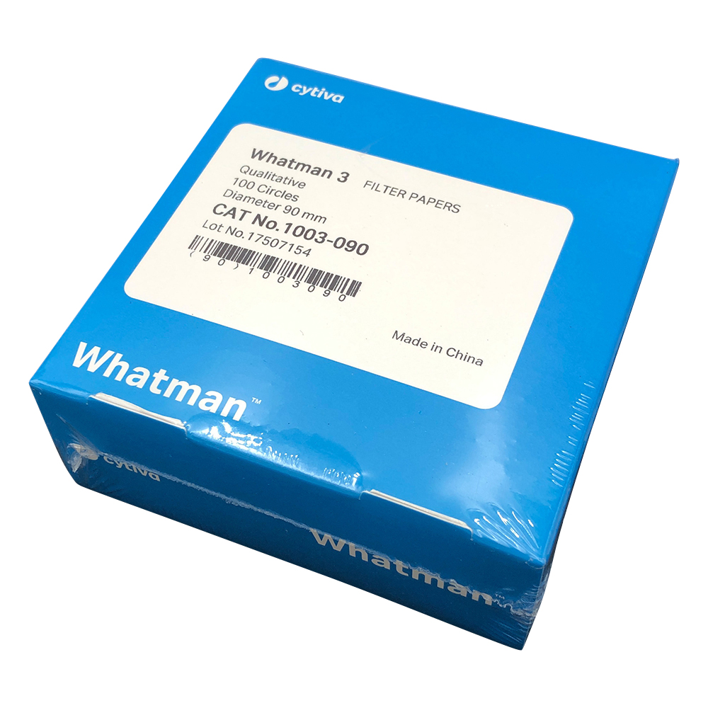 定性濾紙　円形No.3　9.0cm　100枚入画像