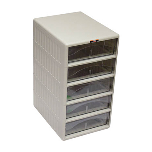 ﾚﾀｰｹｰｽ 引き出し A4 深型5段 1台画像