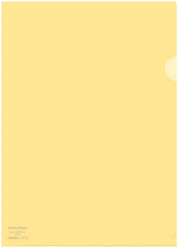 クリヤーホルダー　Ａ４　黄　１０枚入×１０画像