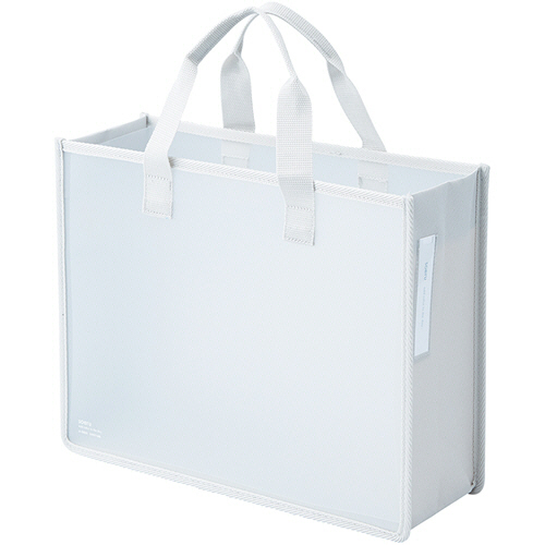 soeru ｽﾄﾚｰｼﾞﾊﾞｯｸﾞ A4ﾖｺ ﾌﾛｽﾄｸﾘﾔｰ 1個画像