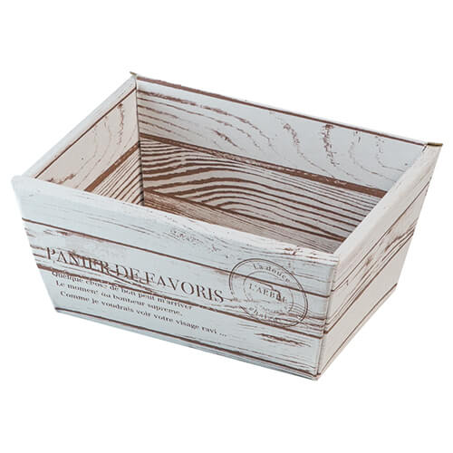 ギフトトレー　パニエ　白（Ｓ）画像