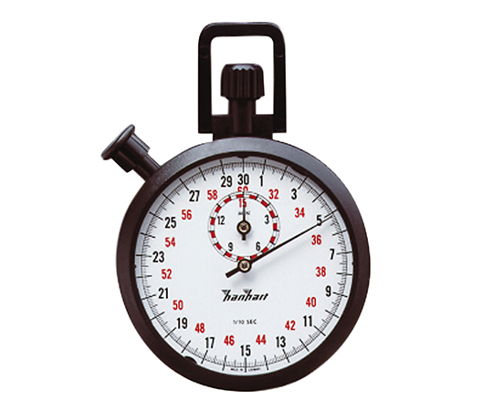 ABSアナログストップウォッチ15分計 1周30秒　最小：1/10秒