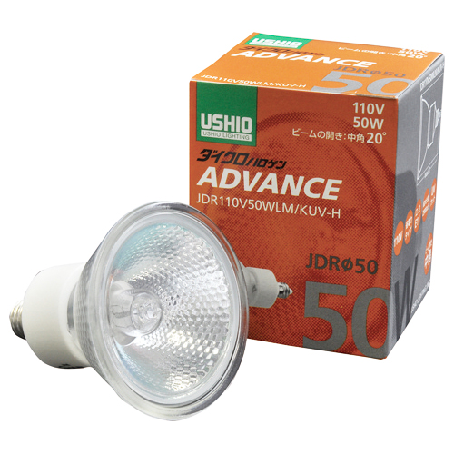 ﾀﾞｲｸﾛﾊﾛｹﾞﾝｱﾄﾞﾊﾞﾝｽ 50W 中角 E11口金 ﾐﾗｰ付 1ｾｯﾄ(10個)画像