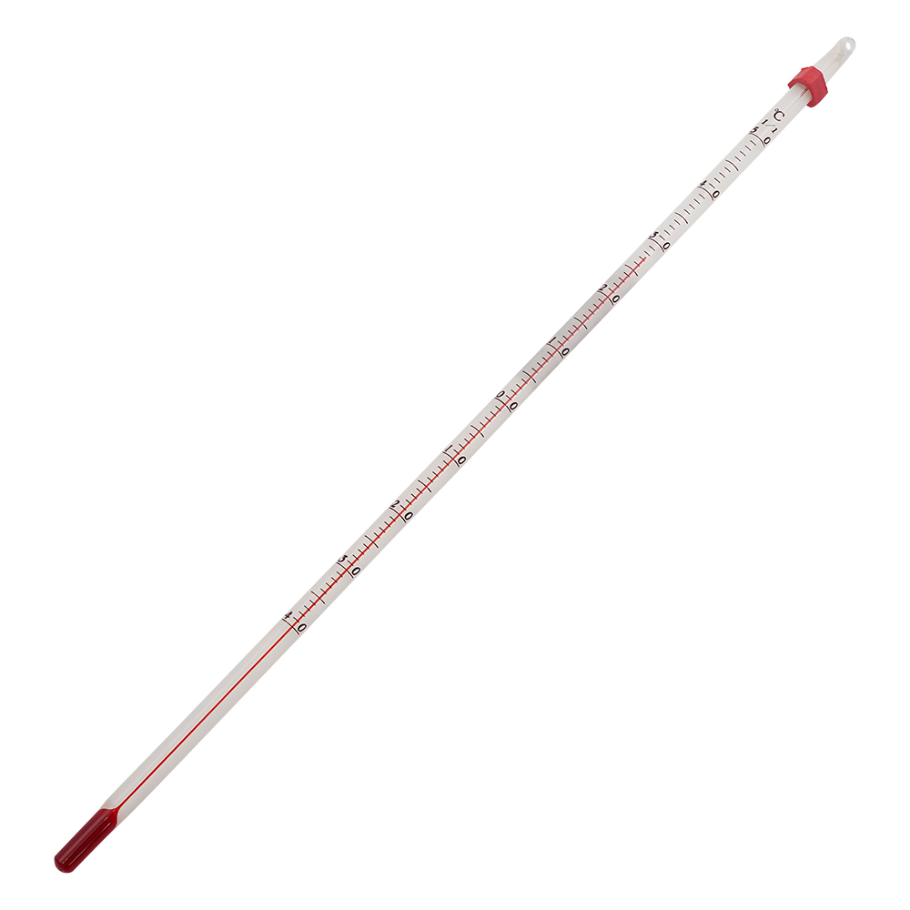 赤液棒状温度計　-40～50℃