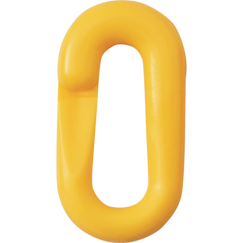 ﾌﾟﾗｽﾁｯｸﾁｪｰﾝ用ｼﾞｮｲﾝﾄ 黄 PJ-6Y 20×39.5(線径6φ) 1組(2個)画像