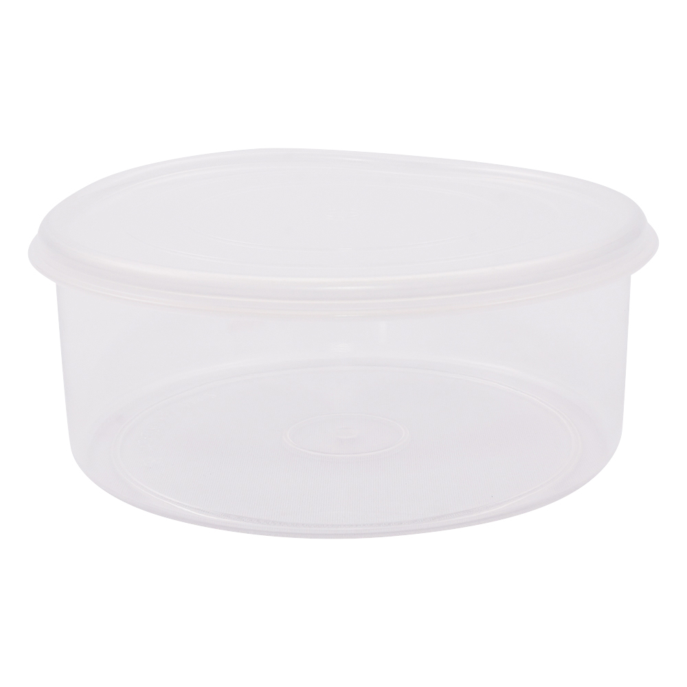 丸型V式容器（スチロール製）　6個入　φ135×φ128×56mm画像