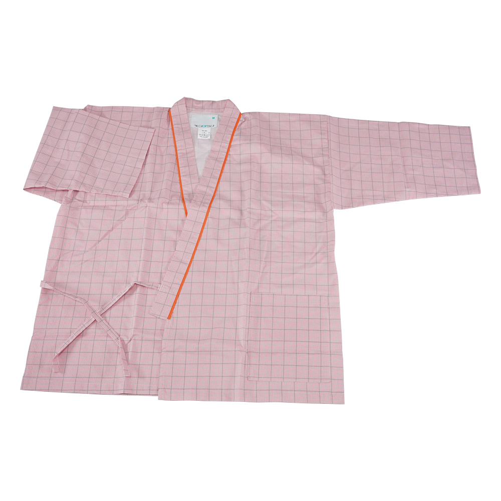 患者衣（上衣・男女兼用） 59-465 ピンクM