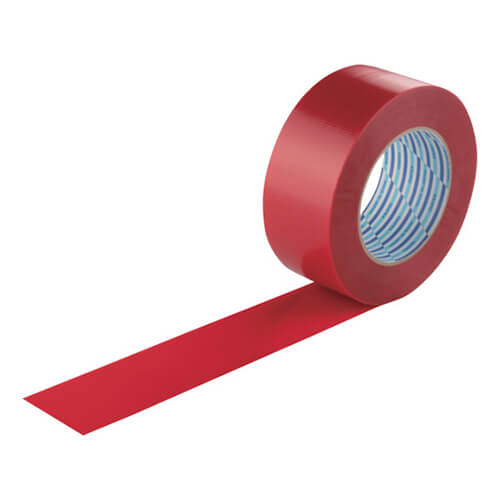 ダイヤテックス パイオラン 梱包用テープ レッド 50mm×50m K10RE50MMX50M画像