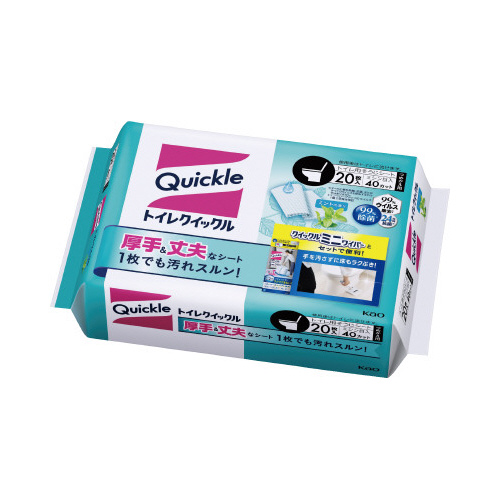 トイレクイックル　詰替用　２０枚×１２パック