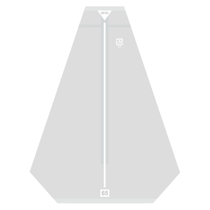 サンドイッチ袋　６５　イージーカット　ライン　白