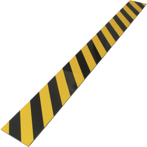 反射ﾄﾗｸｯｼｮﾝ 8mm×100mm×2m 黄/黒 1枚画像