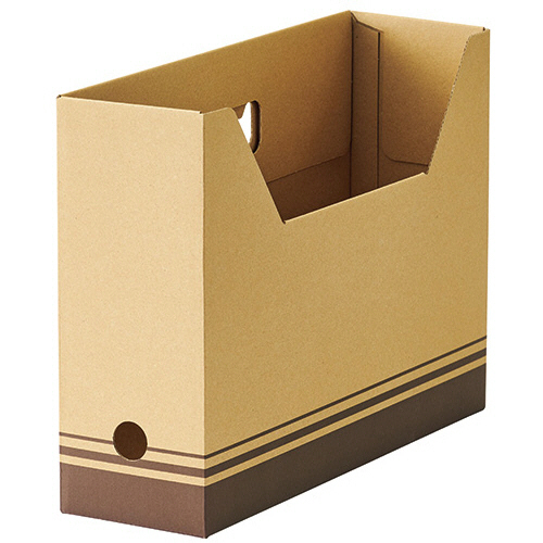 ﾎﾞｯｸｽﾌｧｲﾙ(ﾅﾁｭﾗﾙ) A4ﾖｺ 背幅100mm 1ﾊﾟｯｸ(5冊)画像