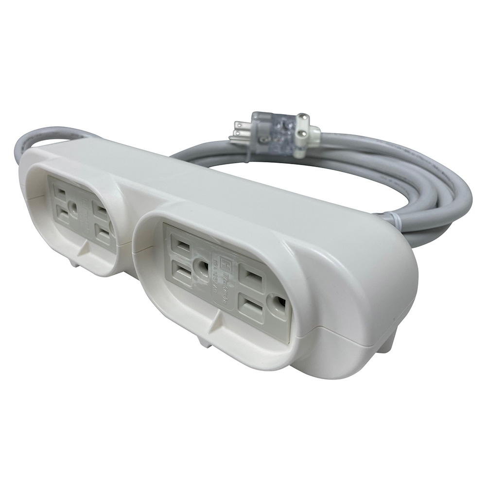 病院用接地タップ医用プラグ付画像