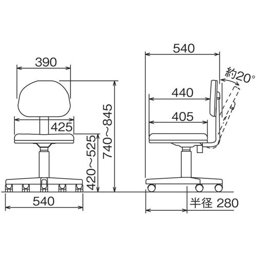 ロッキングチェアブルー 滑らかな青色の木材で作られたロッキングチェアが正面から見える状態。