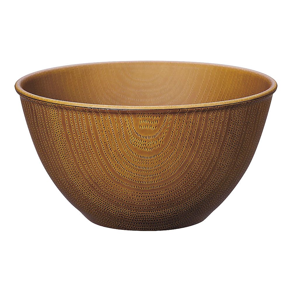 WOOD　スープボール　14.5cm　ブラウン画像
