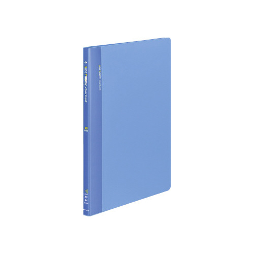 クリヤーブック固定式・横入　Ａ４縦　４０Ｐ　青画像