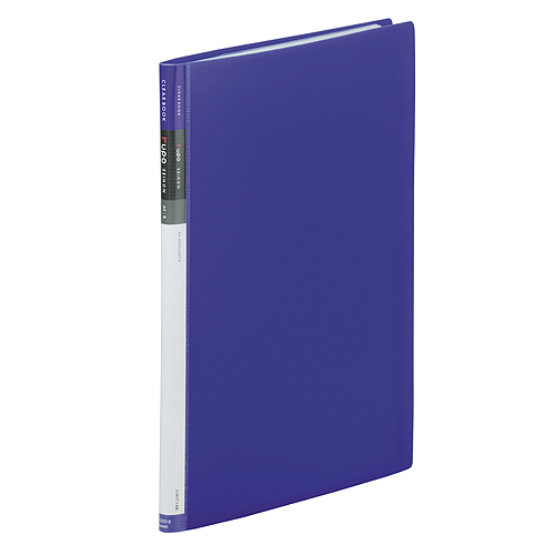 ｸﾘﾔｰﾌﾞｯｸ･ﾙﾎﾟ(SEIHON) A4ﾀﾃ 20ﾎﾟｹｯﾄ 背幅16mm 青 1ｾｯﾄ(10冊)画像