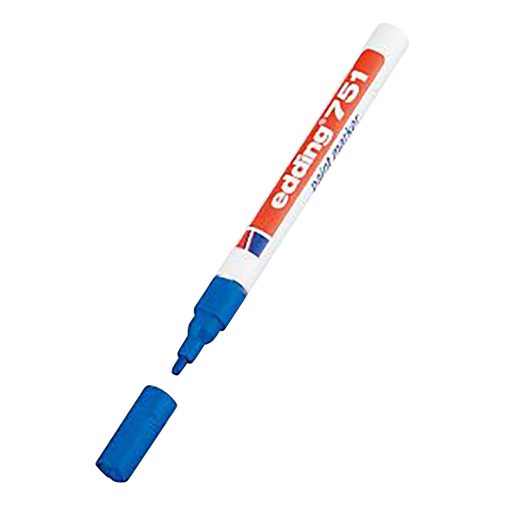 ペイントマーカー（耐熱・耐アルコール）　φ1～2mm　青