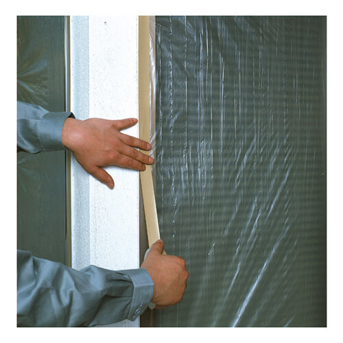 手で切りやすく、糊残りしにくい養生テープ