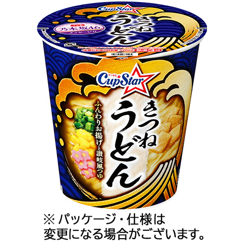 ｻｯﾎﾟﾛ一番 ｶｯﾌﾟｽﾀｰ きつねうどん 67g 1ｹｰｽ(12食)画像