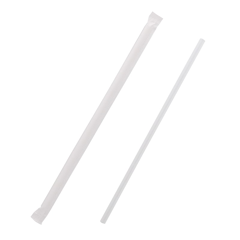 ヘイコーストレートストロー６ｘ２１　クリア　単袋