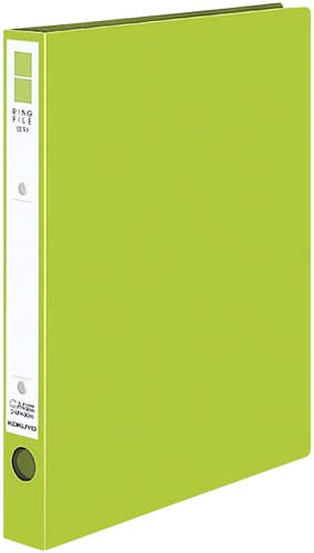 リングファイル＜ＥＲ＞黄緑Ａ４縦背幅２９ｍｍ　５冊画像