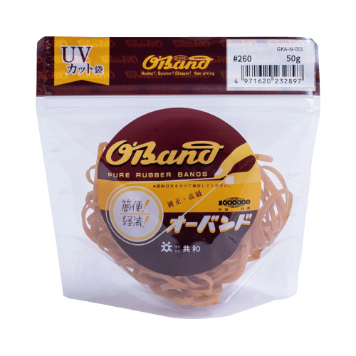 オーバンド　５０ｇ透明袋　＃２６０　アメ画像