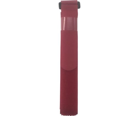 マジックテープ　結束テープ　25mm巾×1050mm　レッド画像