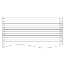 ｽﾘｰﾗｲﾝﾌｫｰﾑ 10×11ｲﾝﾁ 1P ｽﾘｰﾗｲﾝ 1箱(2000枚)画像