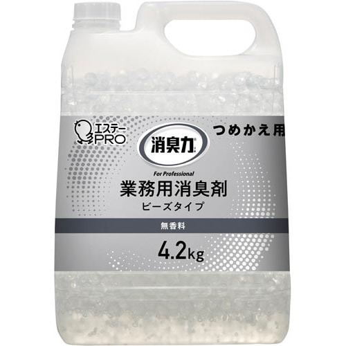 消臭力業務用ビーズ特大詰替　無香料４．２ｋｇ×３画像
