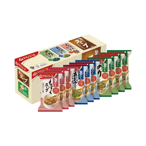 旨だし　スープ３種セット１０食画像