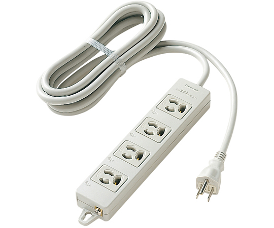 OAタップ（接地15A抜け止め形） 4個口 3m マグネット付画像